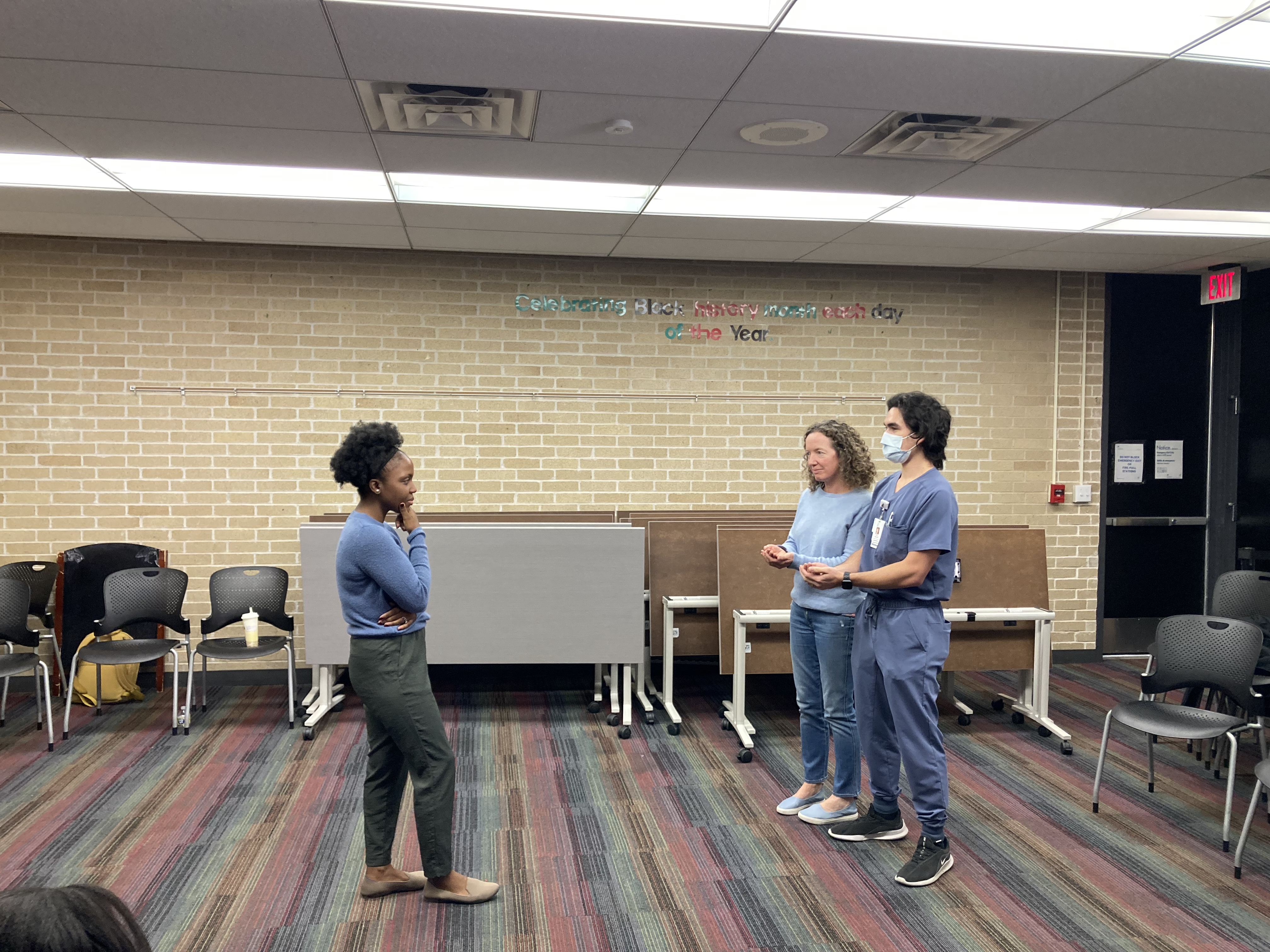 Theatre of the Oppressed Workshop with Dell Medical School Students