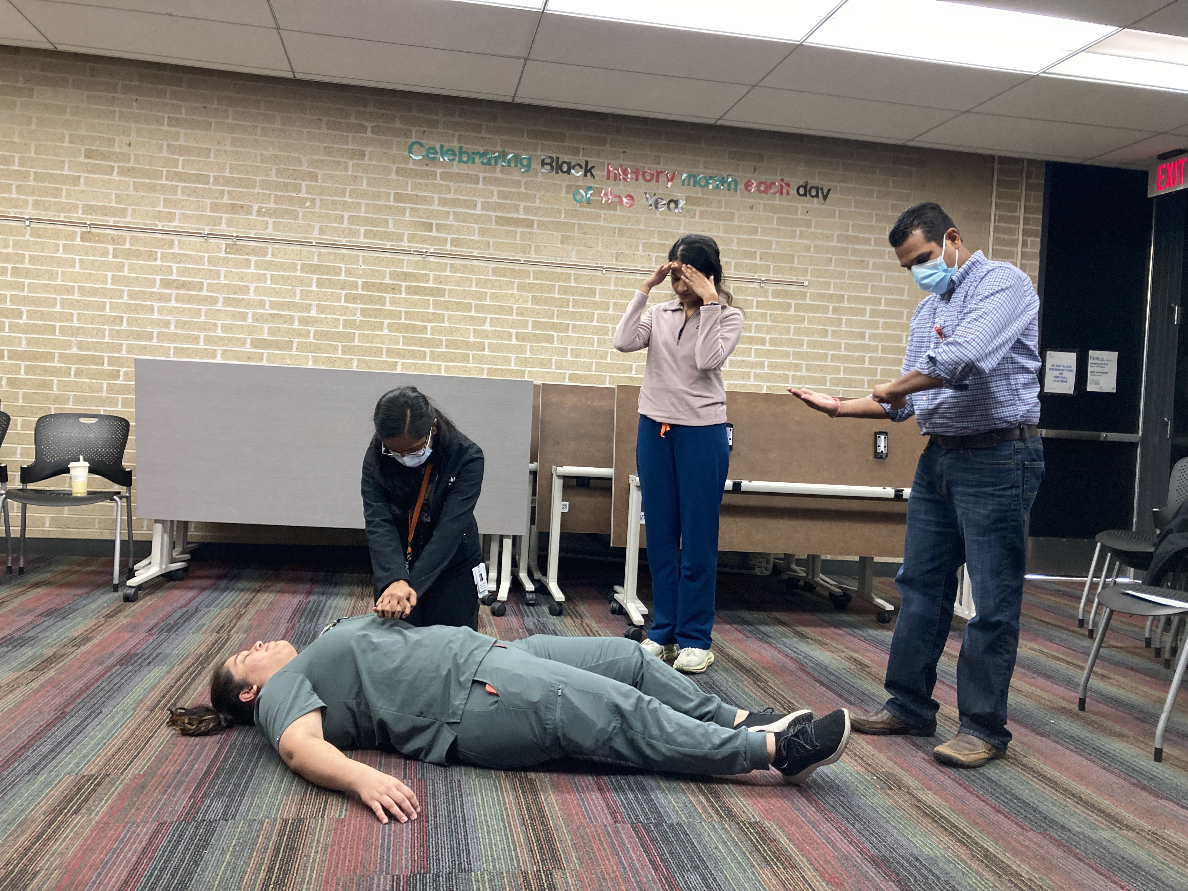 Theatre of the Oppressed Workshop with Dell Medical School Students