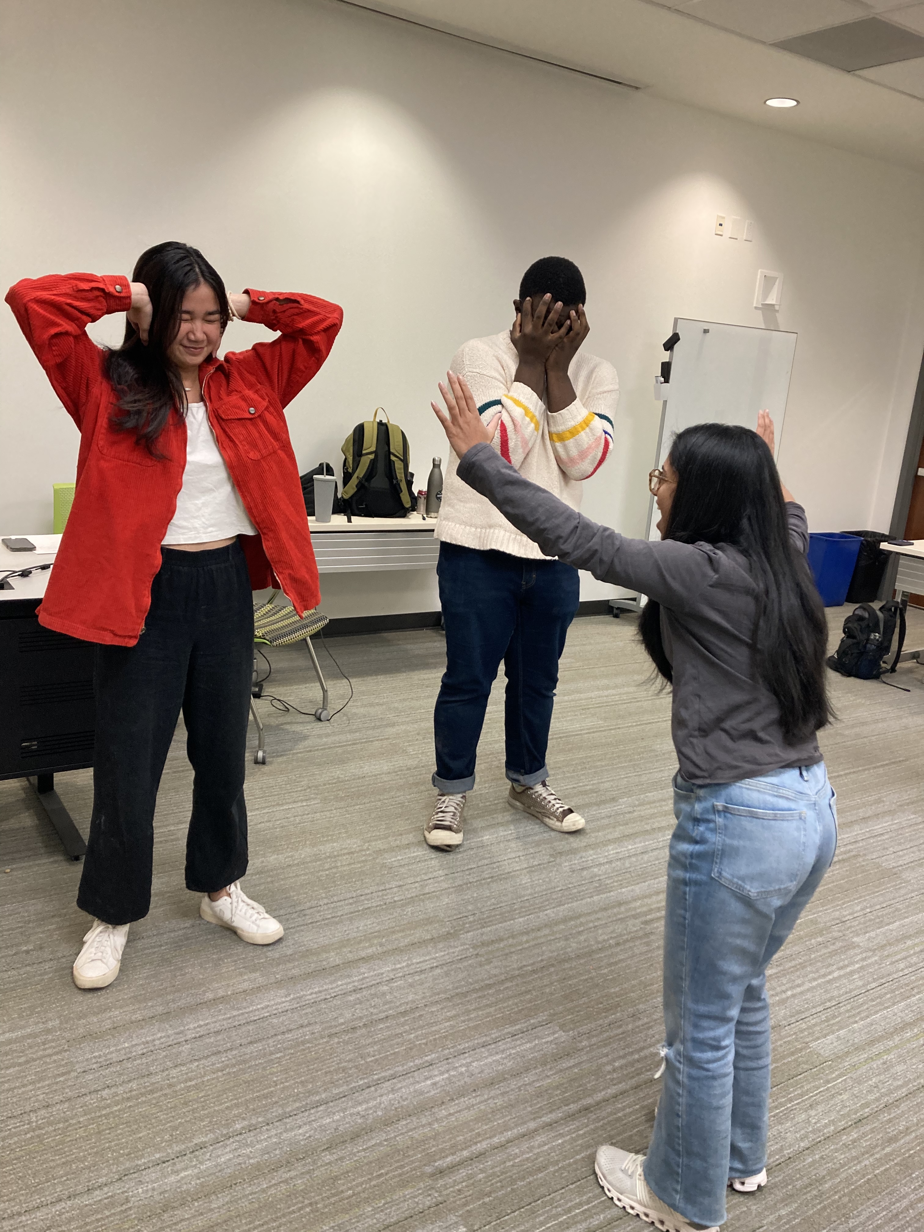 green moment to share rehearsal