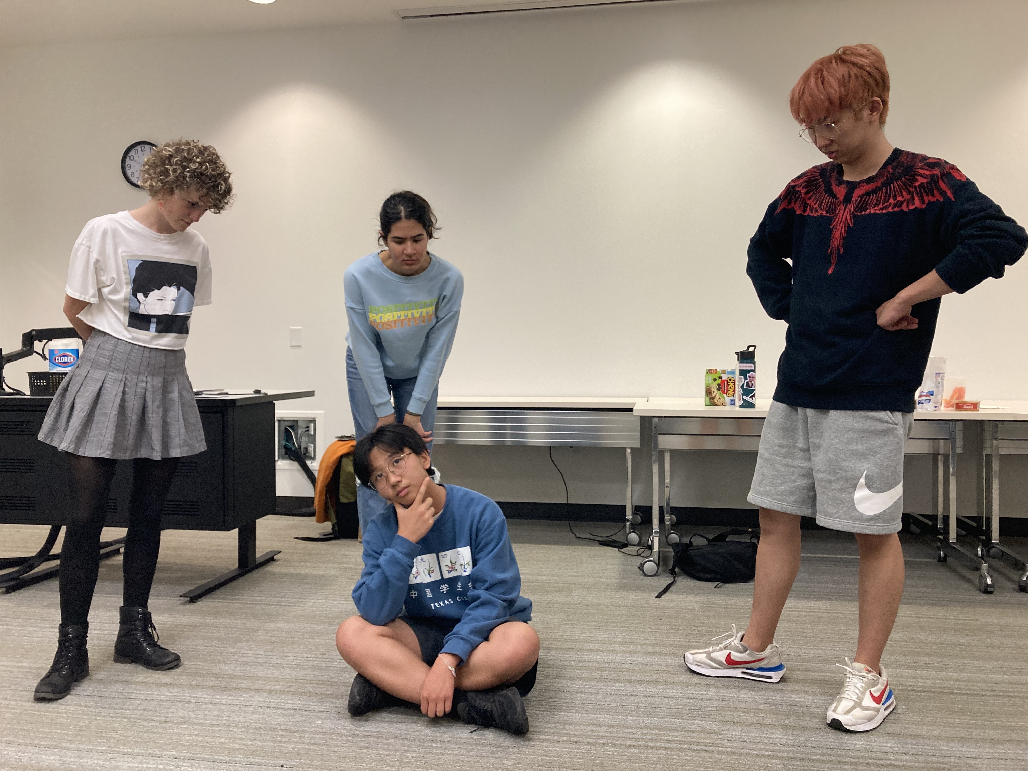 green moment to share rehearsal