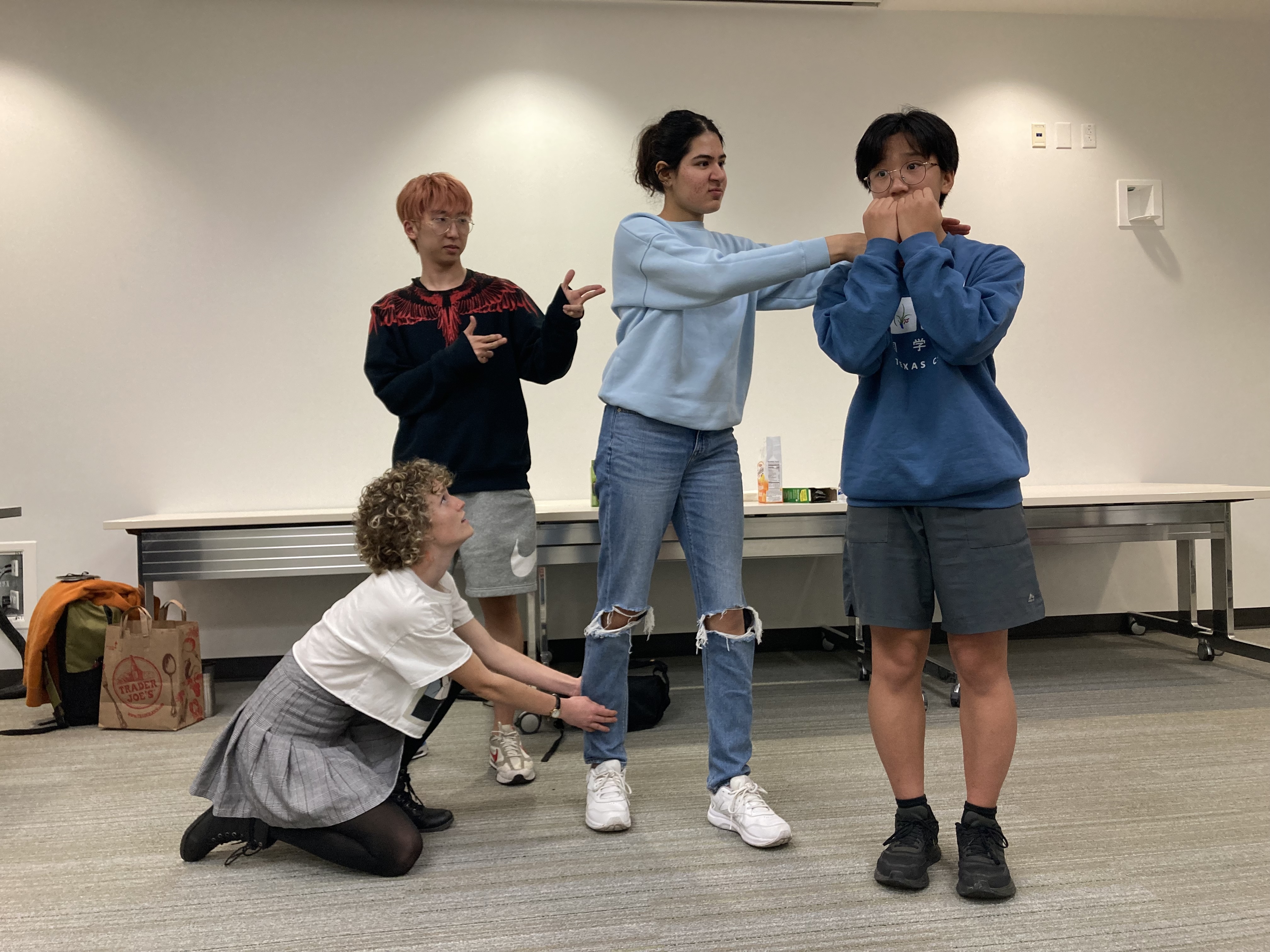 green moment to share rehearsal