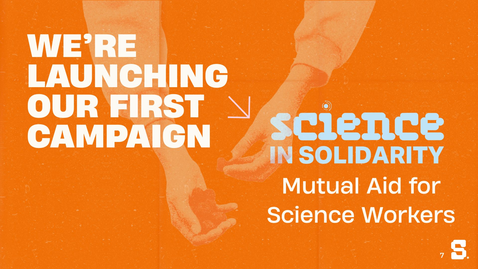 Science in Solidarity mutual aid campaign