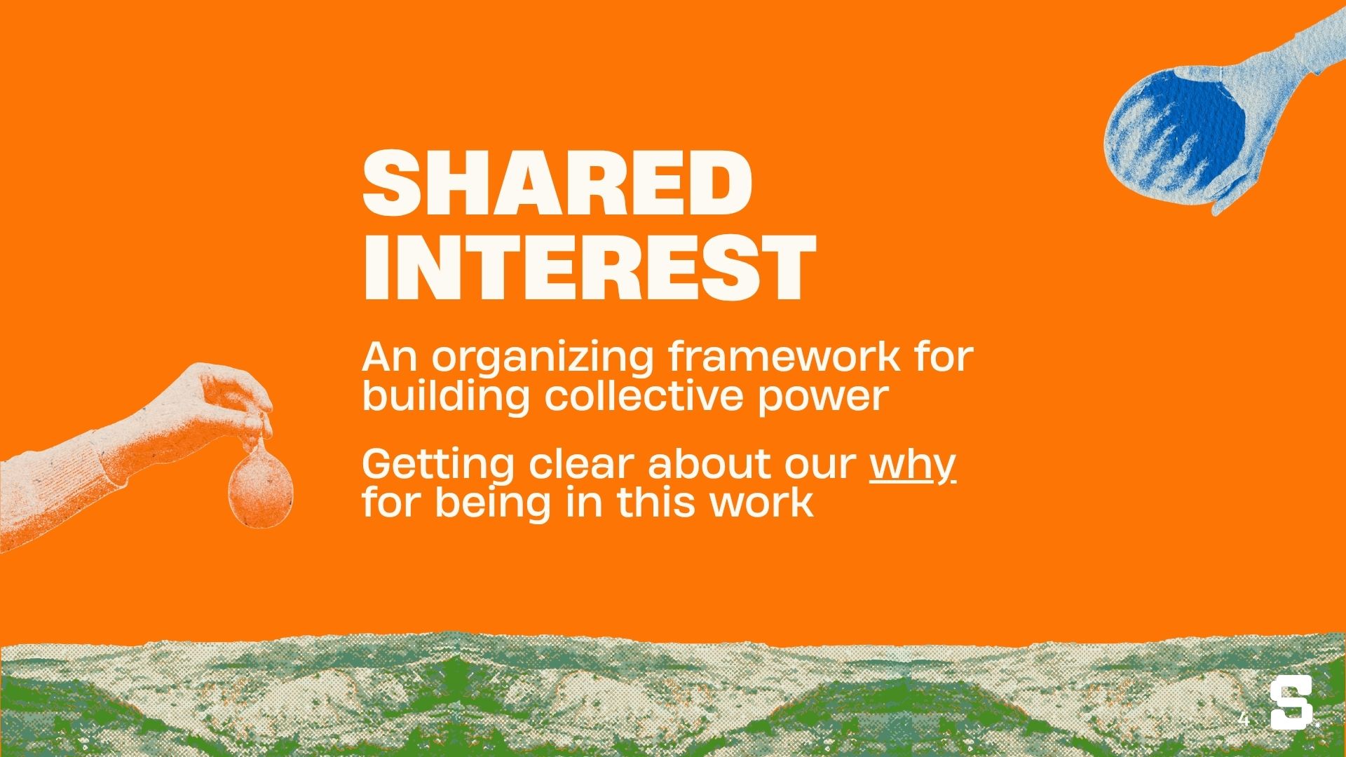 shared interest slide from Science in Solidarity action hour